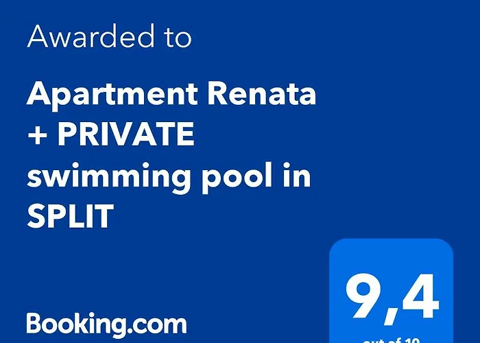 Lägenhet Renata + Private Swimming Pool In