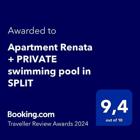 Renata + Private Swimming Pool In דירה ספליט